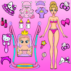 Sweet Doll Dressup Makeup Game img
